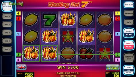 play sizzling 7 slots free.